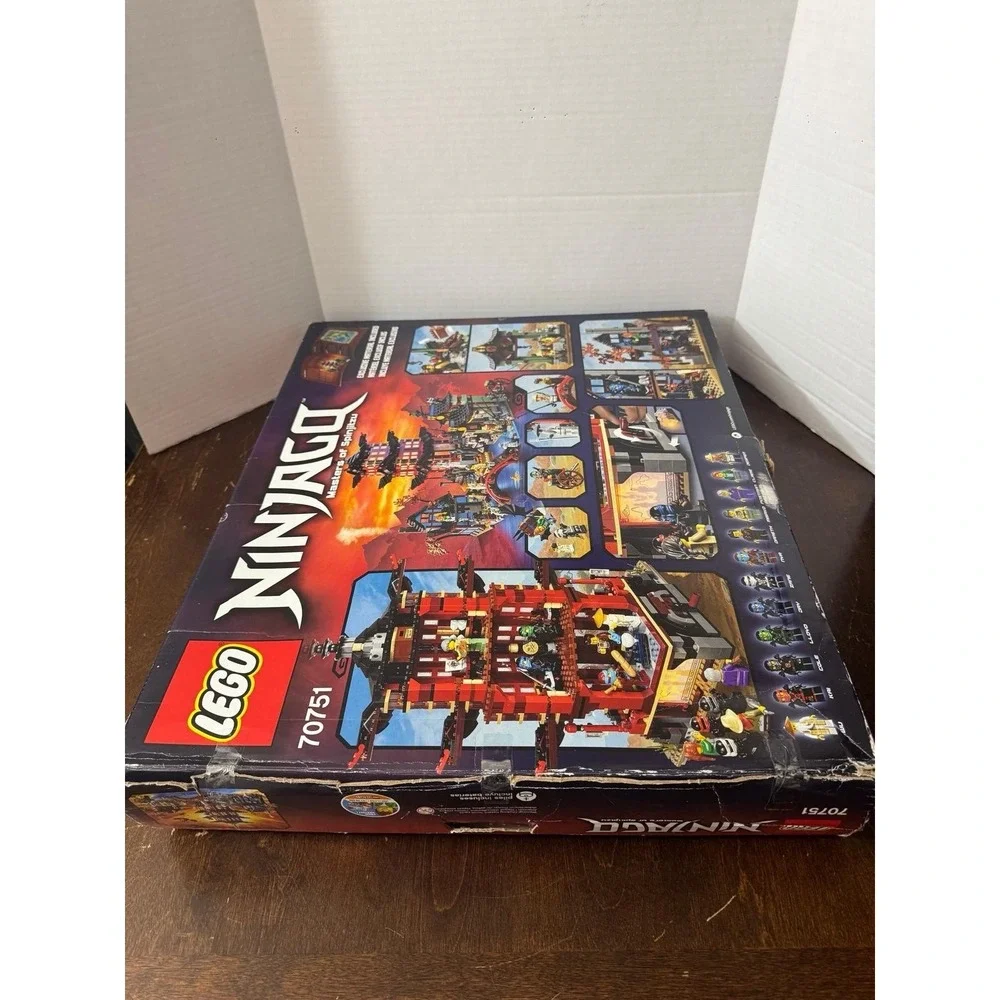 LEGO 70751 Temple of Airjitzu Retired Incomplete Set w/ Box No Manual